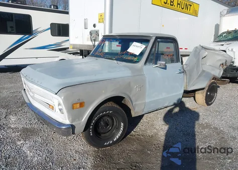 1968 Chevrolet C10 z USA, uszkodzony, nr VIN CS148B121540